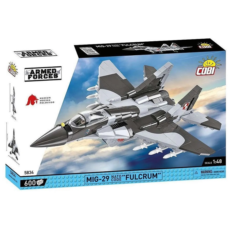 

Конструктор Cobi Истребитель Armed Forces MIG-29 NATO Code Fulcrum Plane, арт 58340