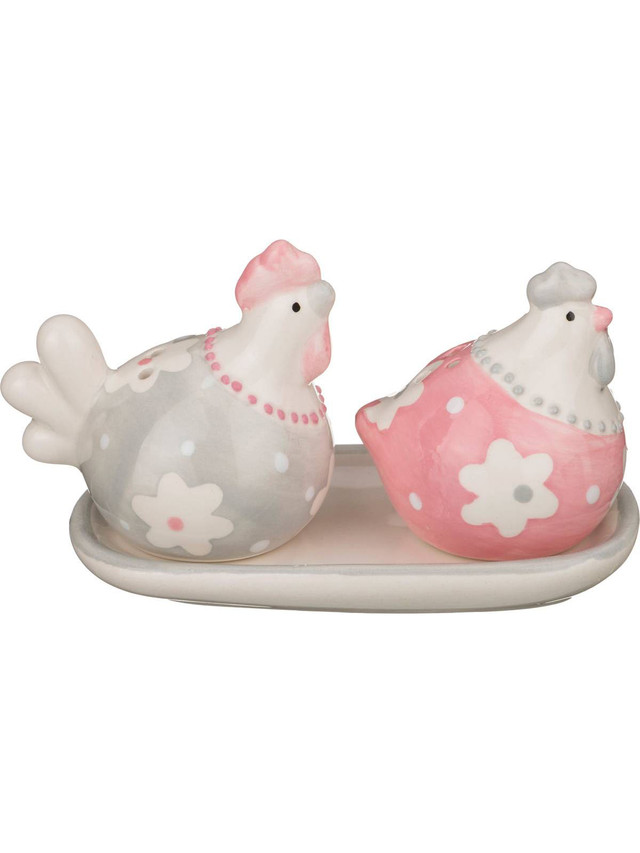 

Набор для специй солонка перечница Lefard Happy easter 2 предмета 11x6,5x7 см 140-228