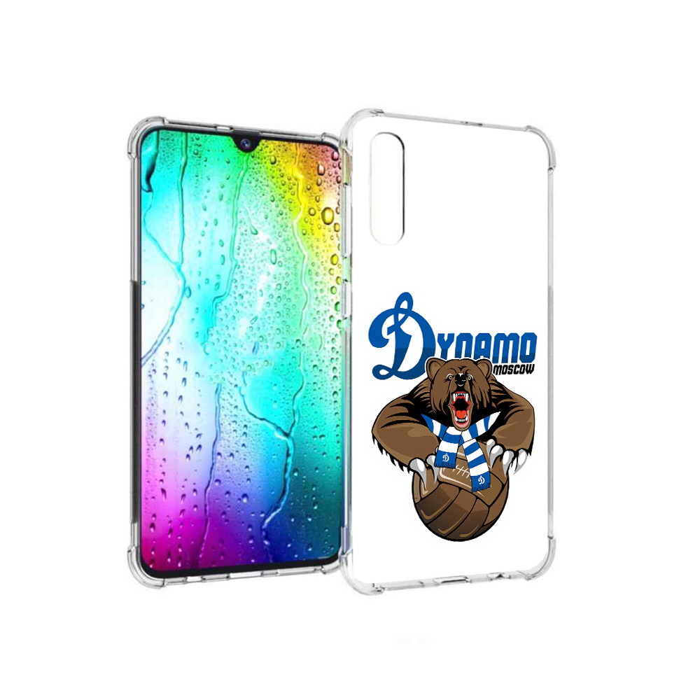 

Чехол MyPads Tocco для Samsung Galaxy A30s ФК Динамо медведь (PT226907.519.175), Прозрачный, Tocco