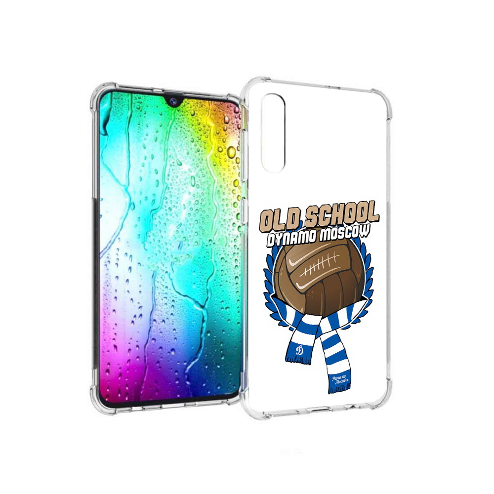 

Чехол MyPads Tocco для Samsung Galaxy A30s ФК Динамо олд скул (PT226907.519.176), Прозрачный, Tocco