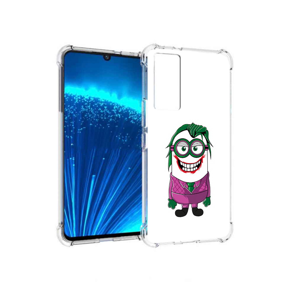 

Чехол MyPads Tocco для Vivo V21E джокер миньон (PT226954.394.322), Прозрачный, Tocco