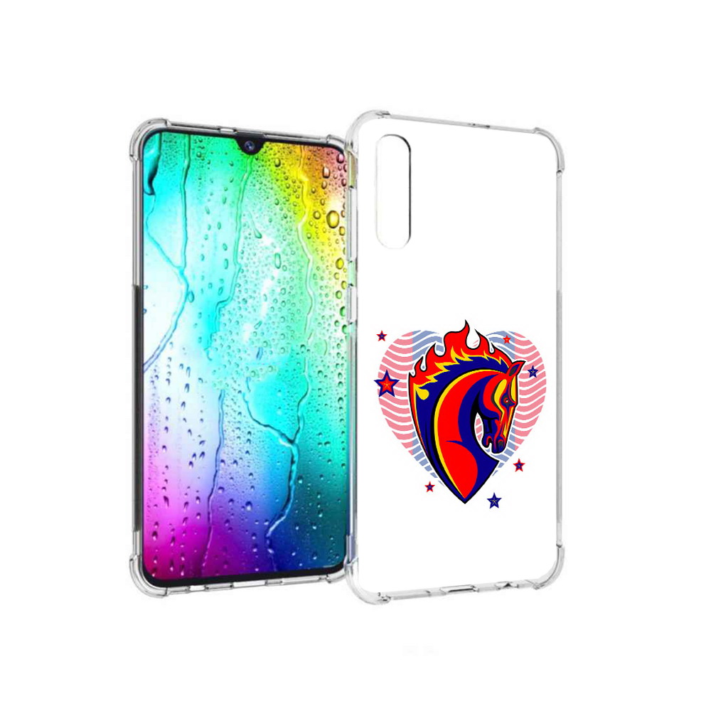 Чехол MyPads Tocco для Samsung Galaxy A30s ФК ЦСЛ Лошадь (PT226907.519.180)