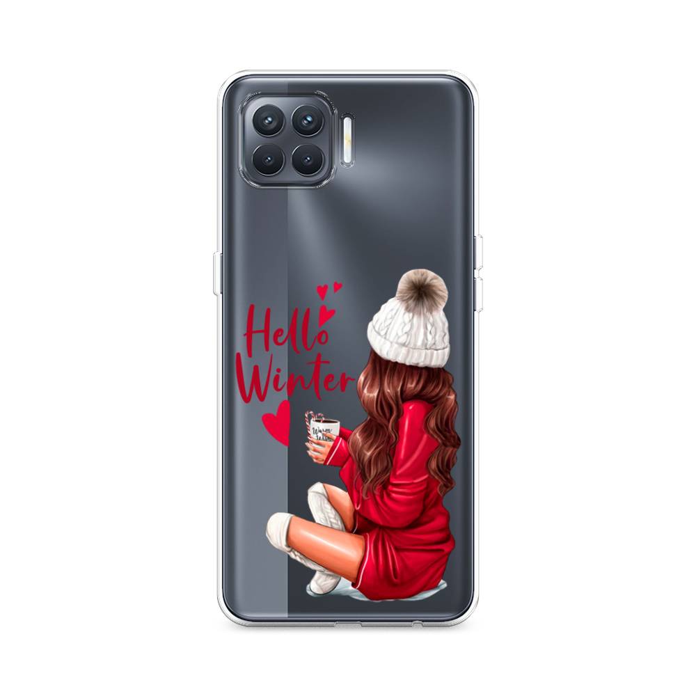 

Чехол для Oppo Reno 4 Lite/A93 "Hello winter", Красный;белый;коричневый, 254550-5