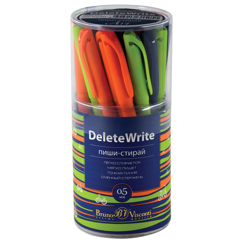 

Ручка стираемая гелевая BRUNO VISCONTI, "Велосипеды", 142907