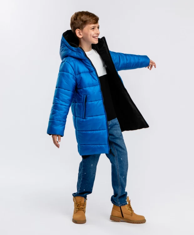 

Пальто детское Button Blue 223BBBJC46080800, синий, 158, 223BBBJC46080800