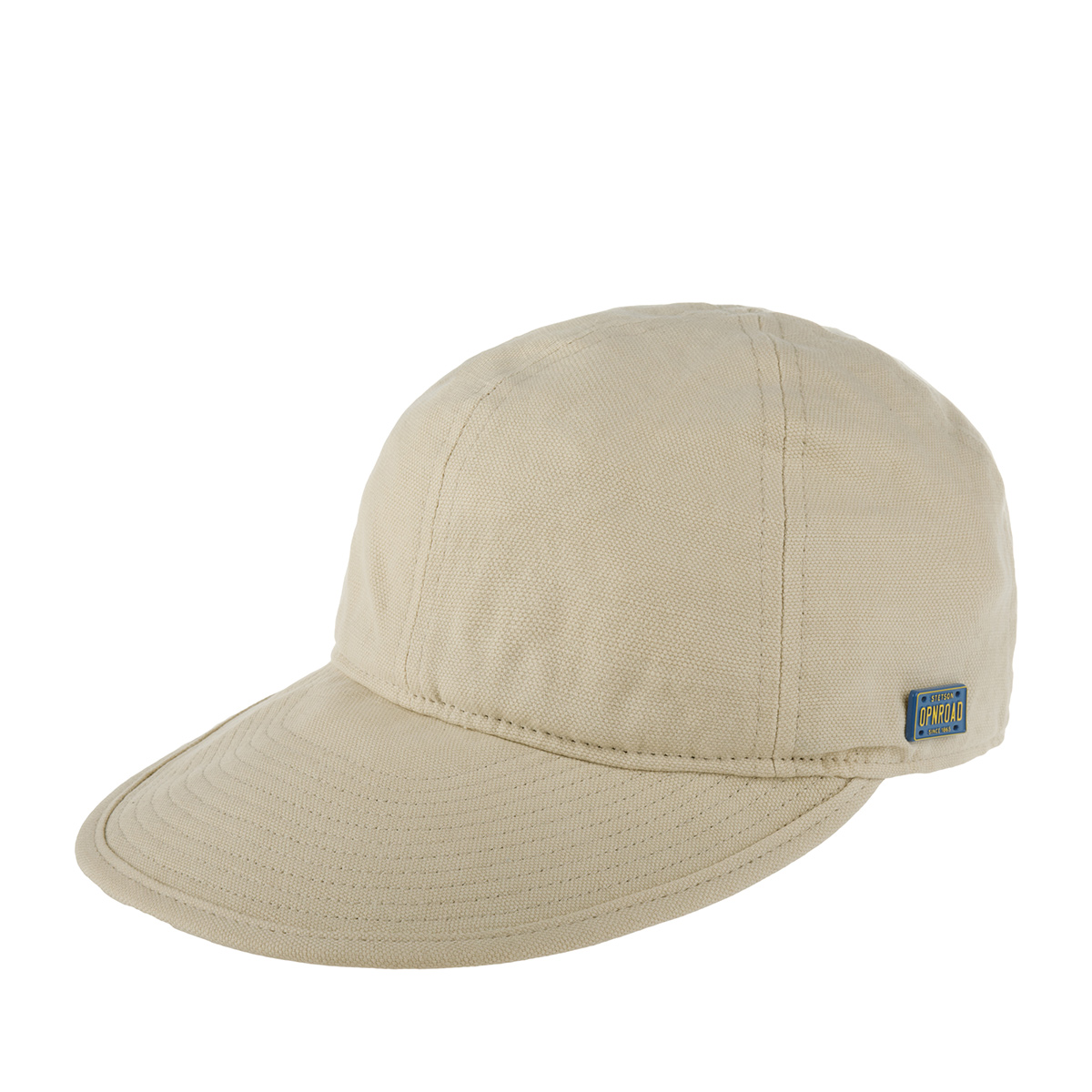 Бейсболка унисекс Stetson 7791111 ENGINEER CAP COTTON/LINEN кремовая, р. 55