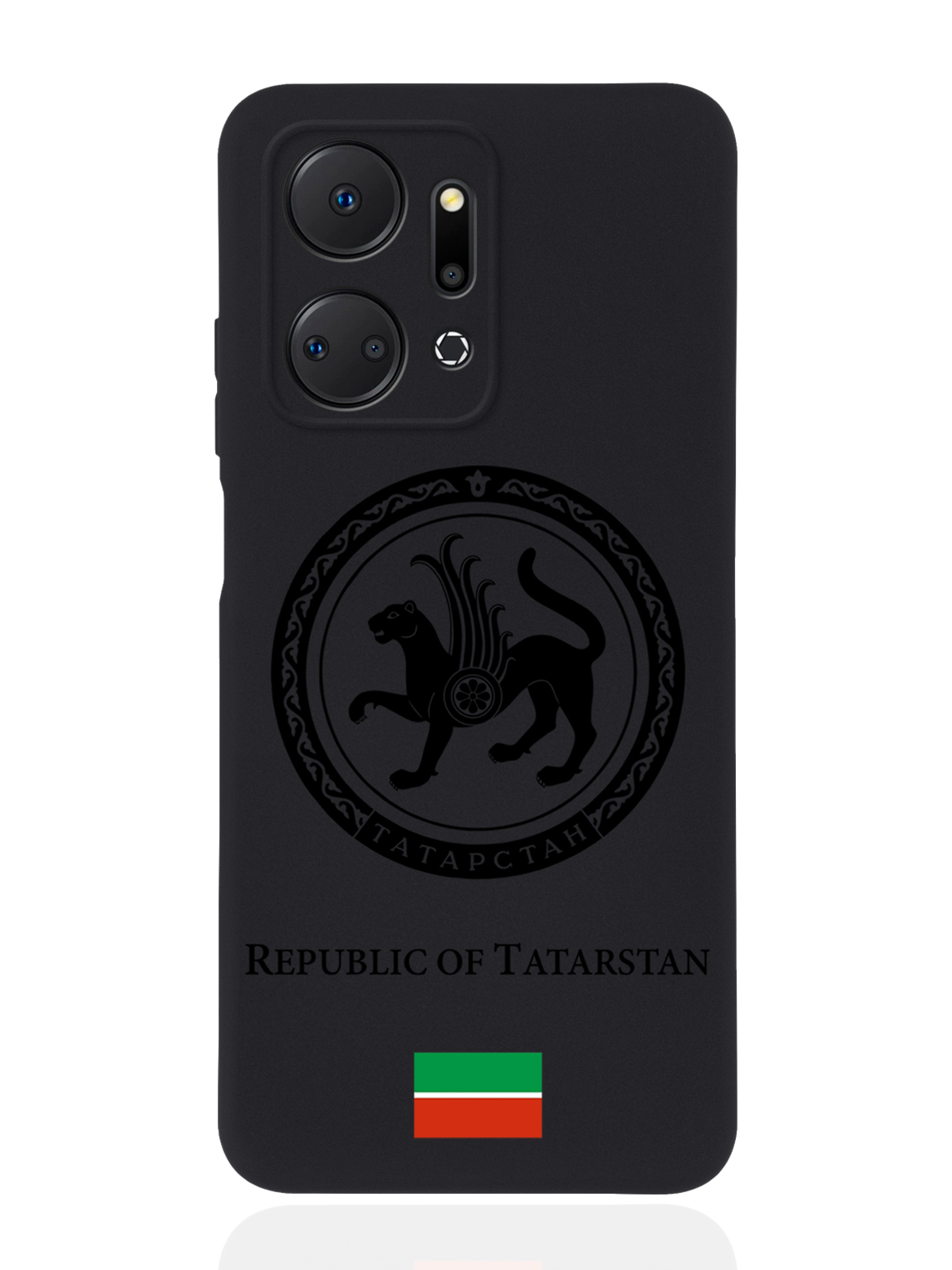 

Чехол SignumCase для Honor X7a Черный лаковый Герб Татарстана черный