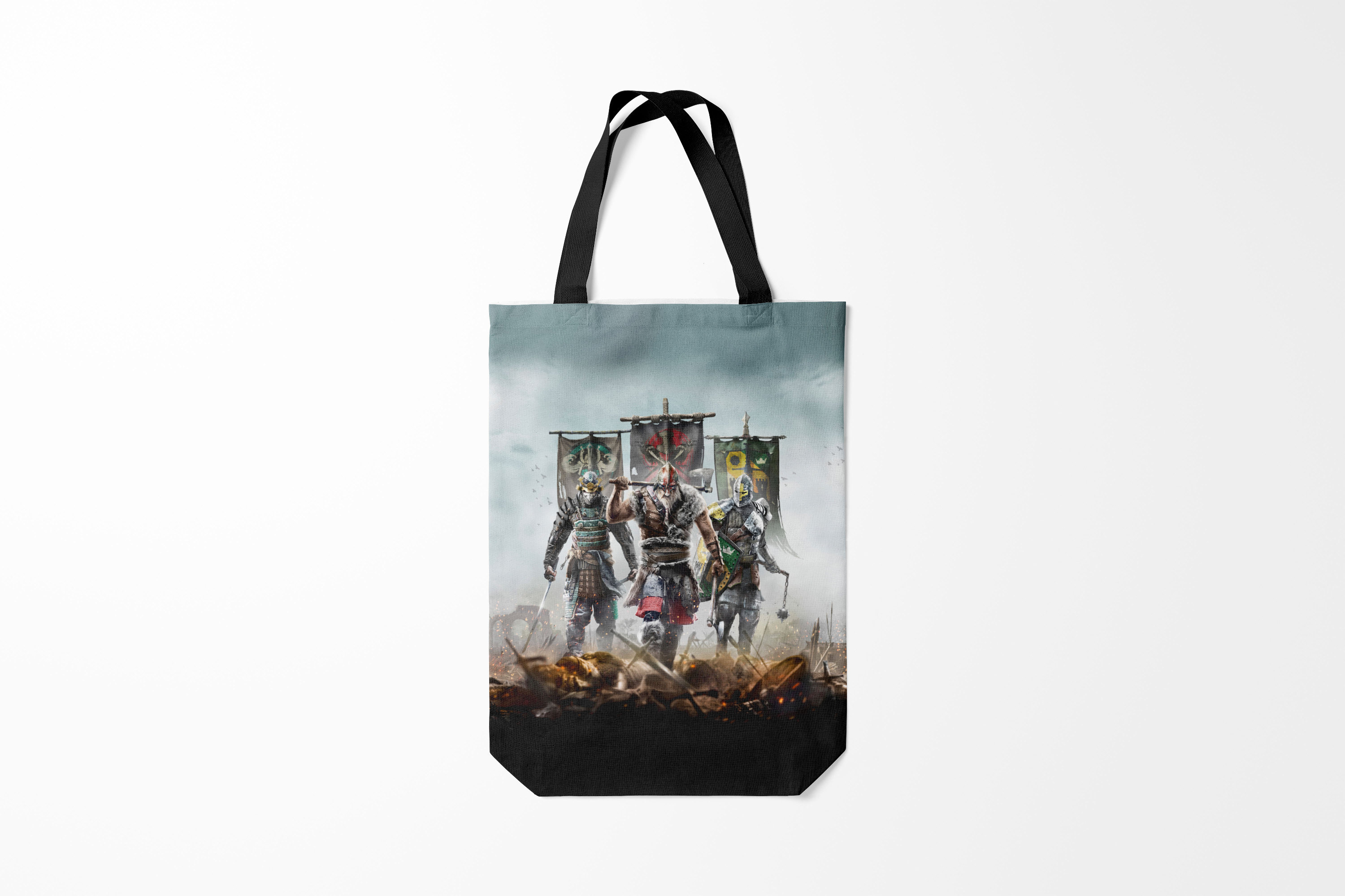 

Сумка шoппер унисекс Burnettie Разные игры For Honor,, Разные игры For Honor