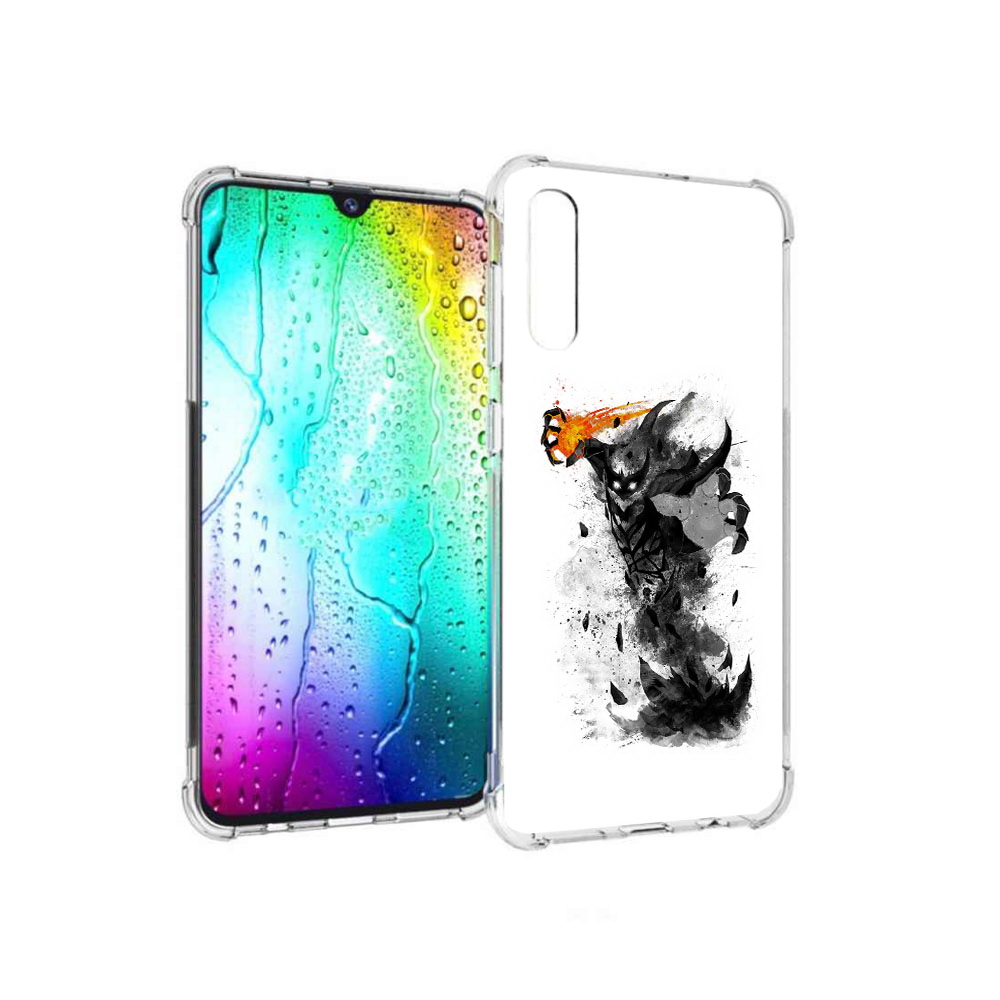 

Чехол MyPads Tocco для Samsung Galaxy A30s nevermore черно белый (PT226907.519.21), Прозрачный, Tocco