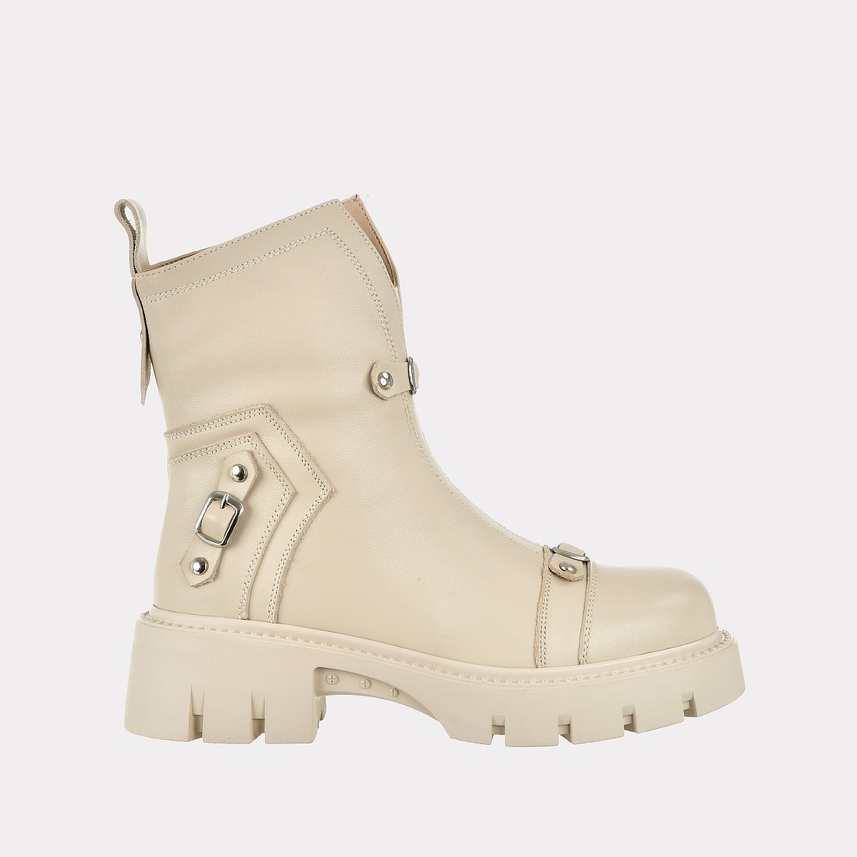

Ботинки женские Versiya shop 3131M-N419 бежевые 37 RU, 3131M-N419