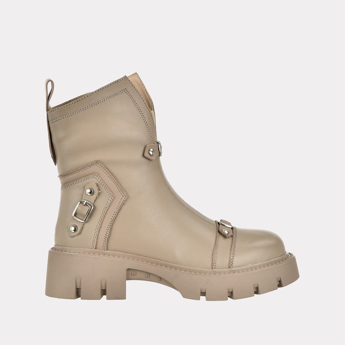

Ботинки женские Versiya shop 3131M-N419 бежевые 40 RU, 3131M-N419