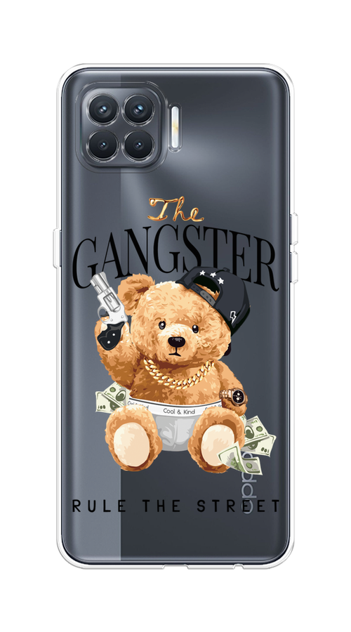 

Чехол на Oppo Reno 4 Lite/A93 "The Gangster", Бежевый;серый;черный, 254550-6