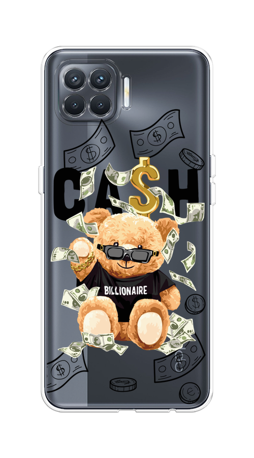 

Чехол на Oppo Reno 4 Lite/A93 "Big cash", Черный;серый;бежевый, 254550-6