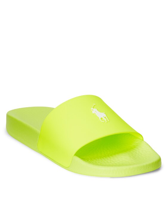 

Сланцы женские Polo Ralph Lauren Polo Slide 809892945002 желтые 43 EU, Желтый, Polo Slide 809892945002