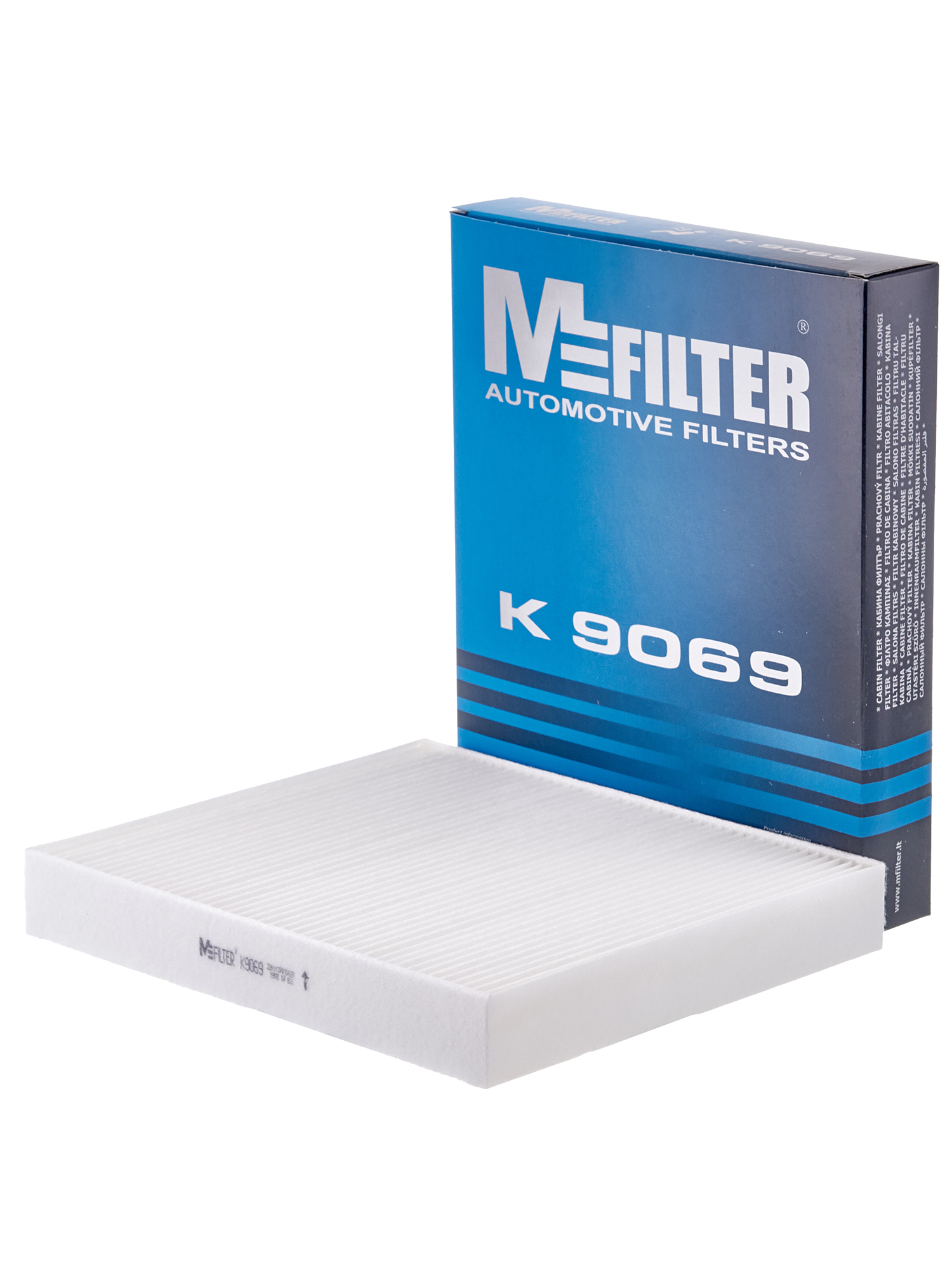 

Фильтр салона K-9069 M-FILTER made EU. Audi A1 (10-) SEAT Ibiza (08-) Skoda Fabia