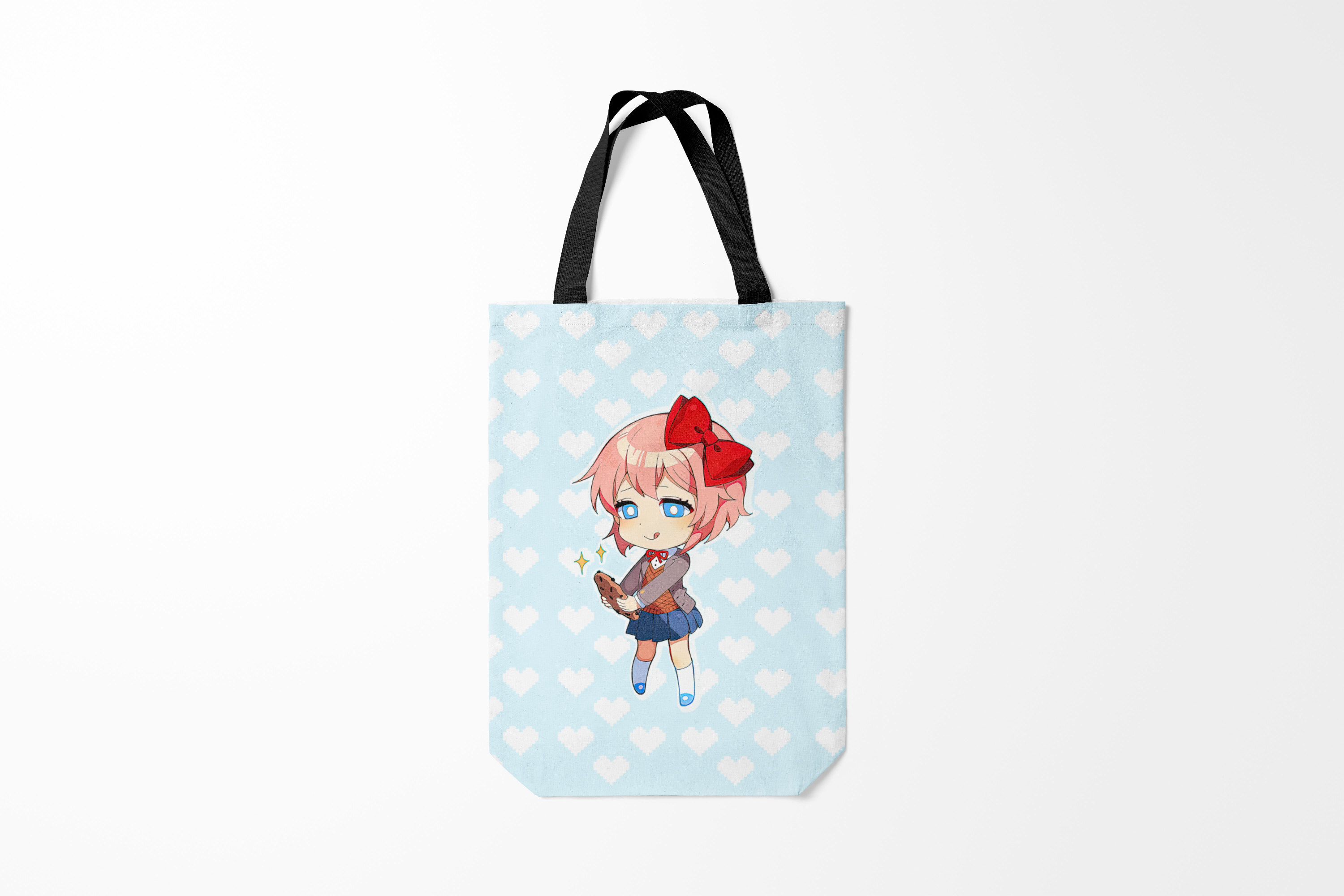 

Сумка шoппер унисекс Burnettie Разные игры Chibi Sayori,, Разные игры Chibi Sayori
