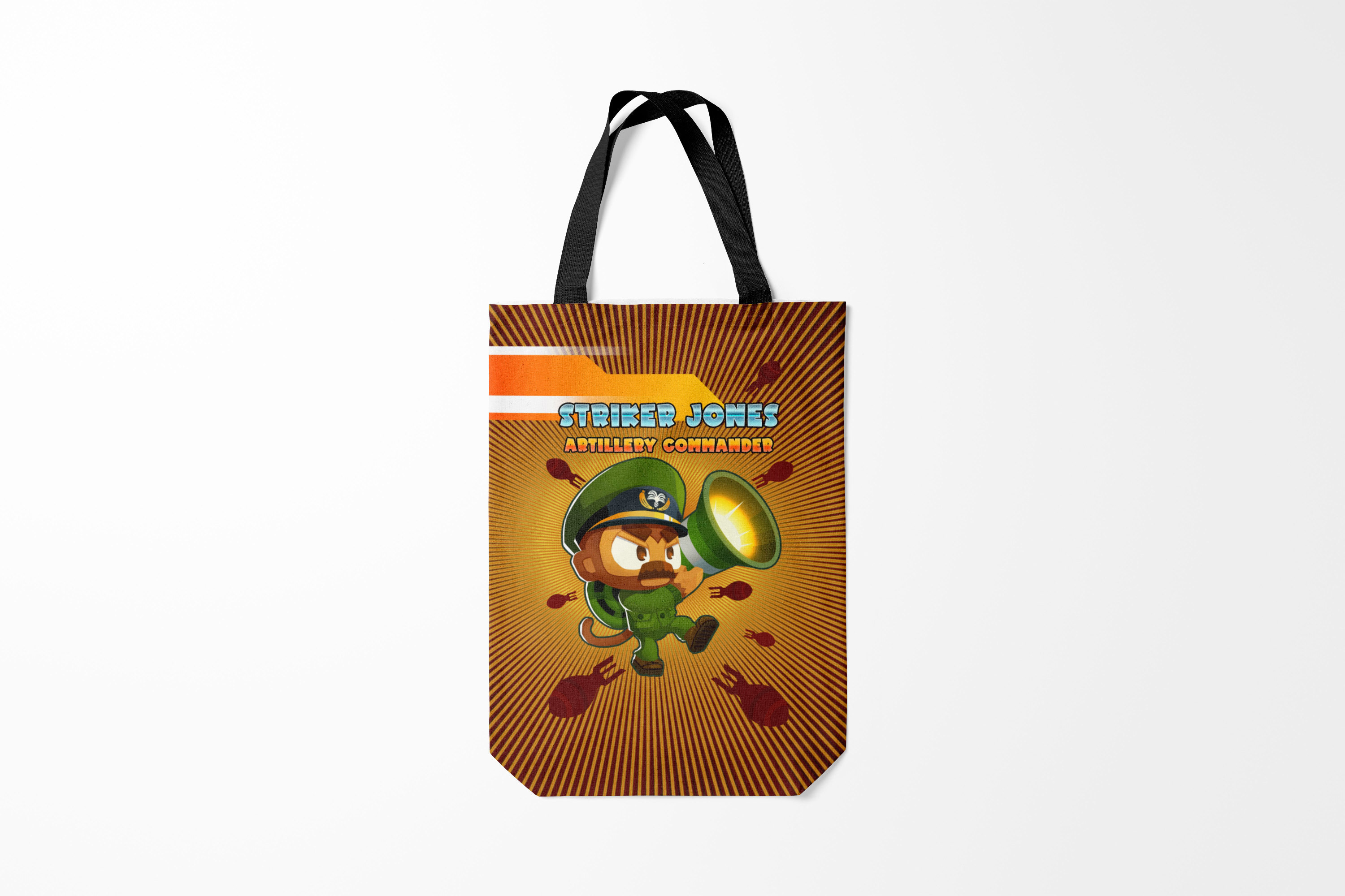 

Сумка шoппер унисекс Burnettie Разные игры BTD6 Striker Jones,, Разные игры BTD6 Striker Jones