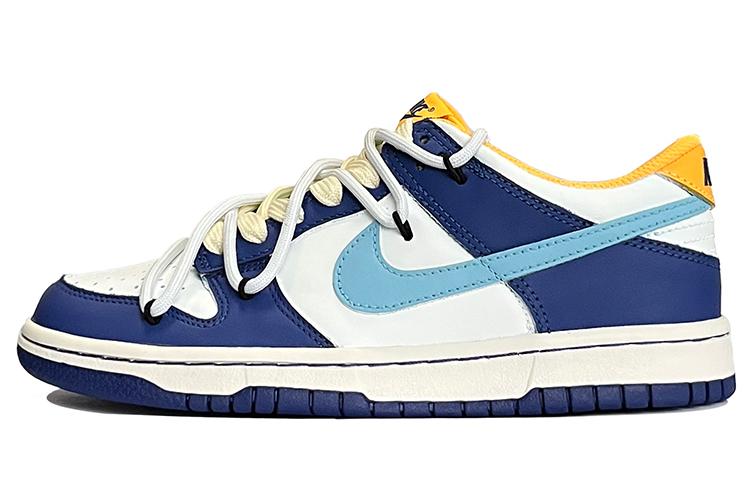 

Кеды унисекс Nike Dunk Low GS синие 38.5 EU, Синий, Dunk Low GS