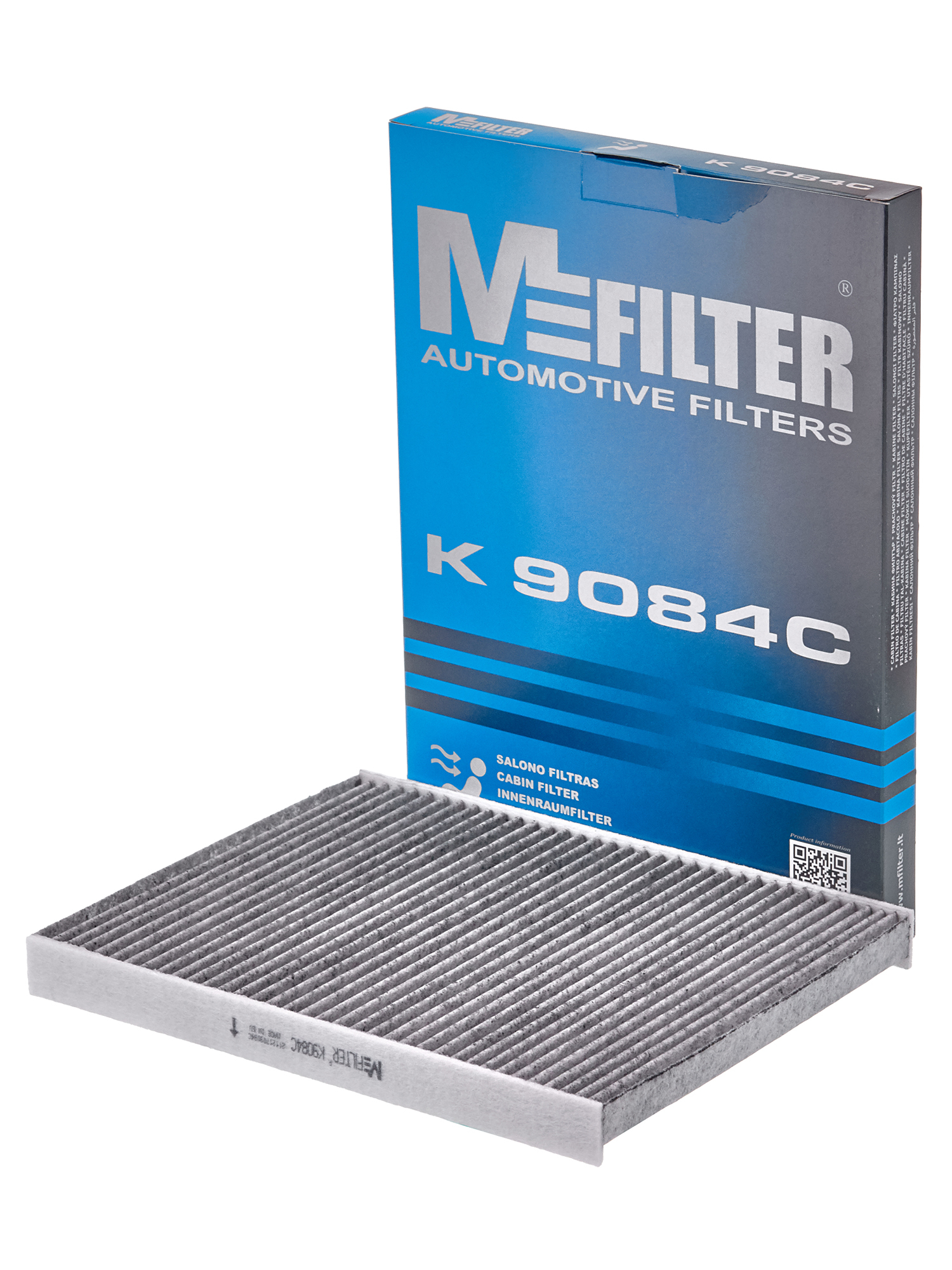 фото Фильтр салона k-9084 m-filter made eu. ford b-max (12-) ecosport (12-) fiesta (08-)(17-) mfilter