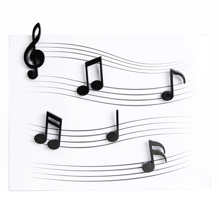 

Магниты на холодильник melody, 6 шт.