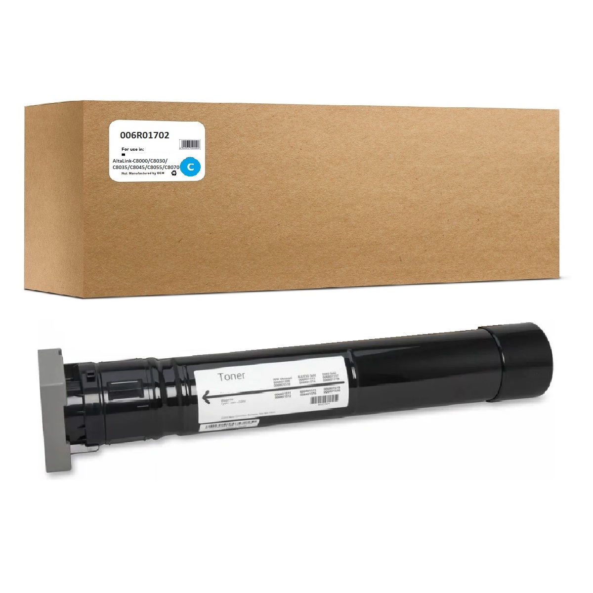 

Картридж OEM 006R01702 для Xerox AltaLink-C8000se, Голубой, OEM 006R01702