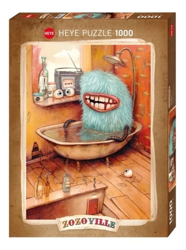 

Пазл Heye Ванна 1000 деталей, Ванна