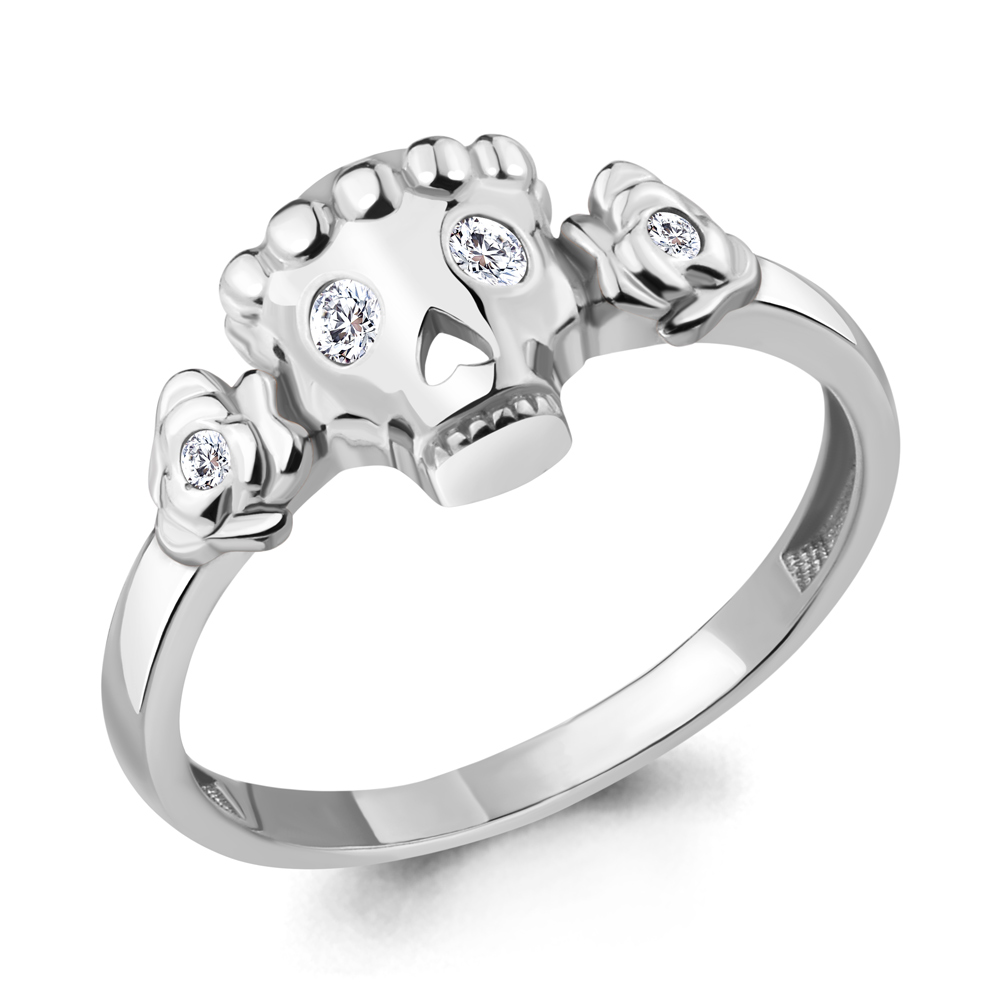 

Кольцо из серебра р. , AQUAMARINE 68901А_925_р, 68901А_925_р