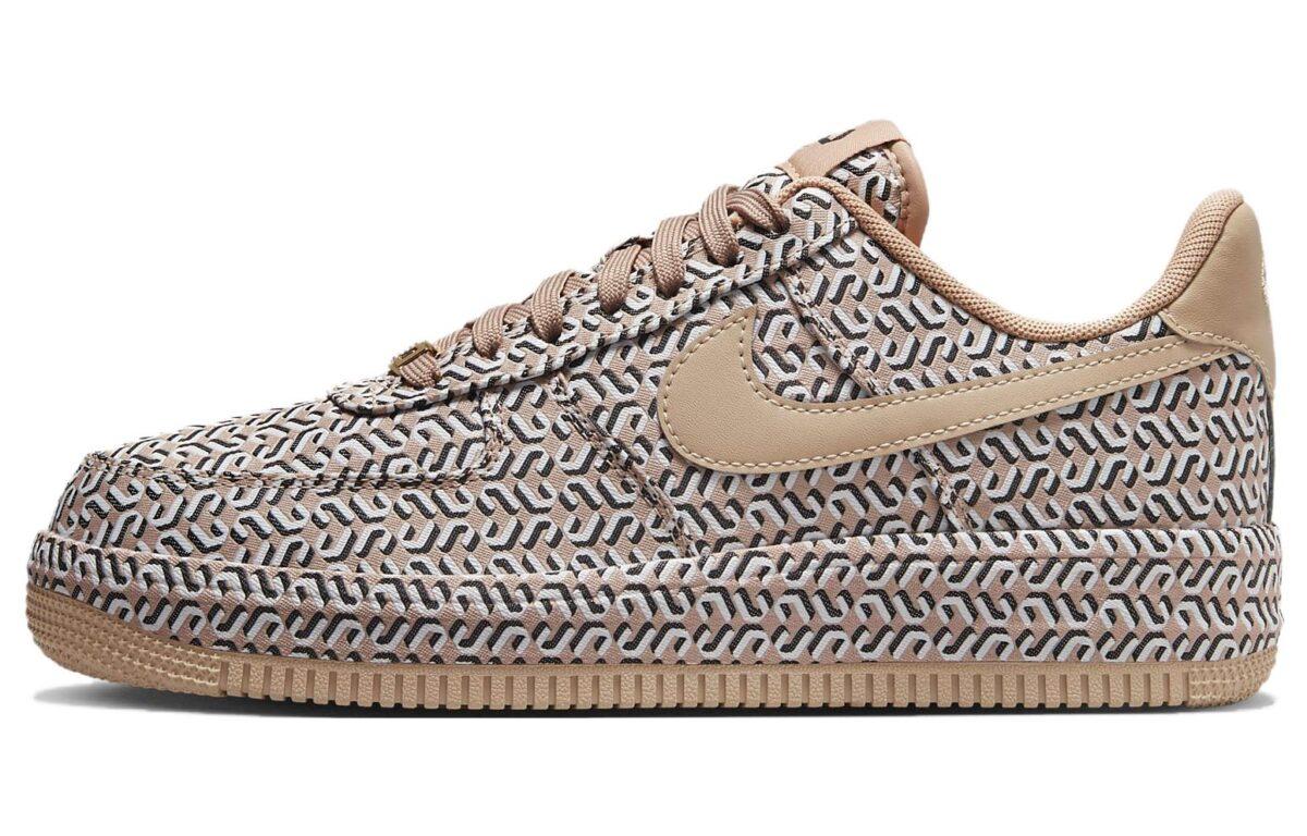 

Кеды унисекс Nike Air Force 1 бежевые 38 EU, Бежевый, Air Force 1