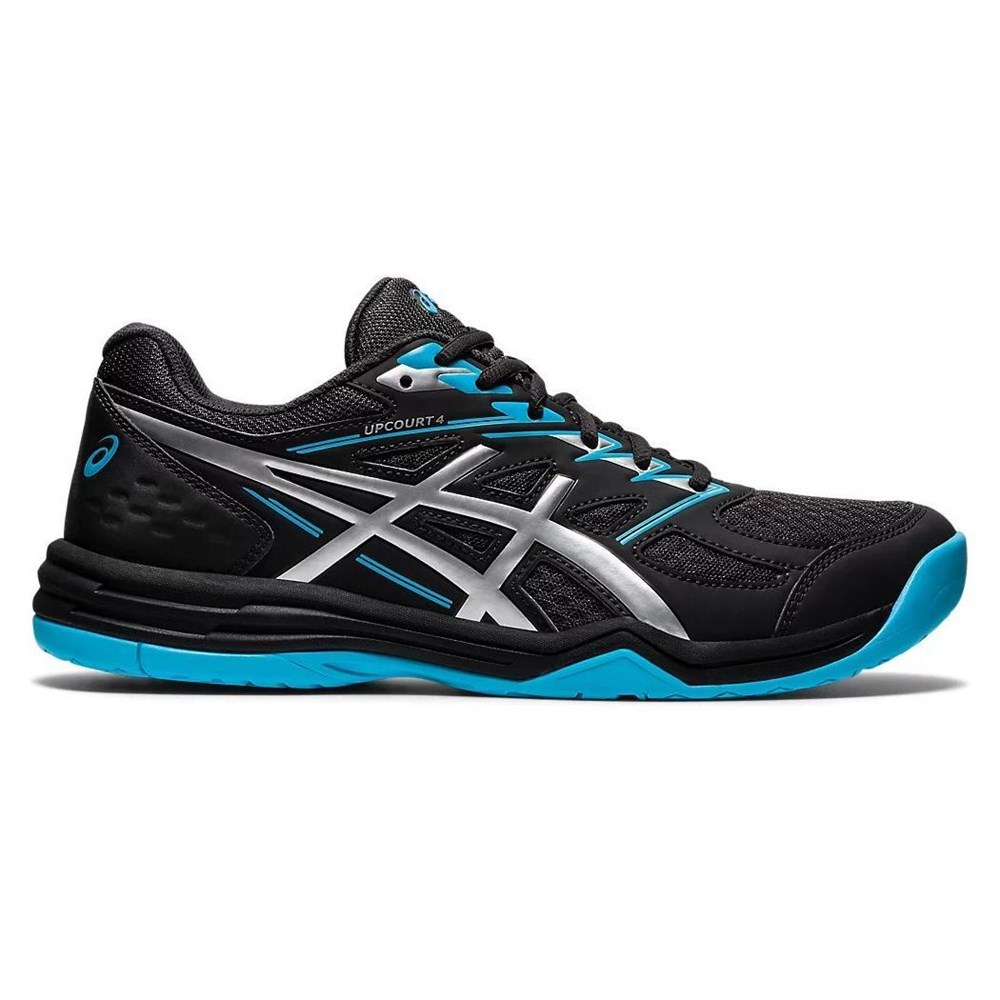 фото Кроссовки мужские asics upcourt 1071a053 черные 10 us