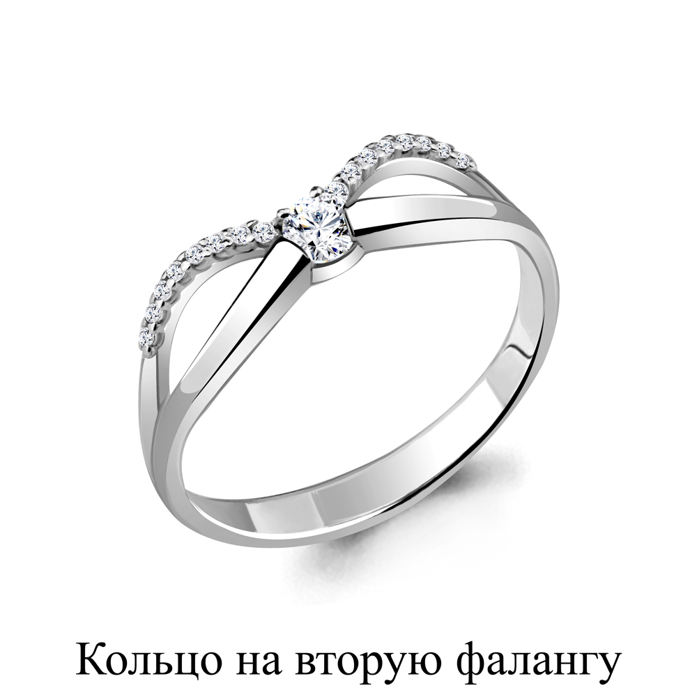 

Кольцо из серебра р. 17 AQUAMARINE 67513А_925_р, 67513А_925_р