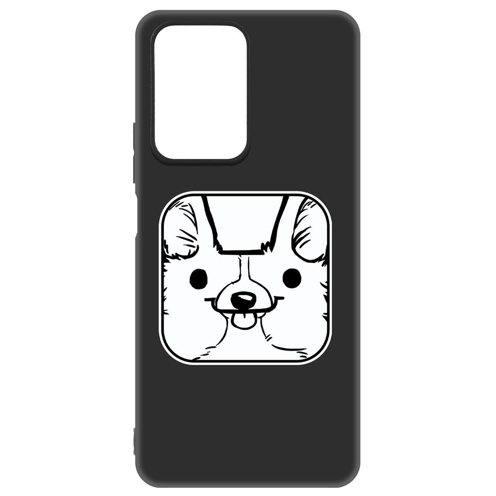 

Чехол-накладка Krutoff Soft Case Собачка в кубе для Xiaomi Mi 11T/ Mi 11T Pro черный