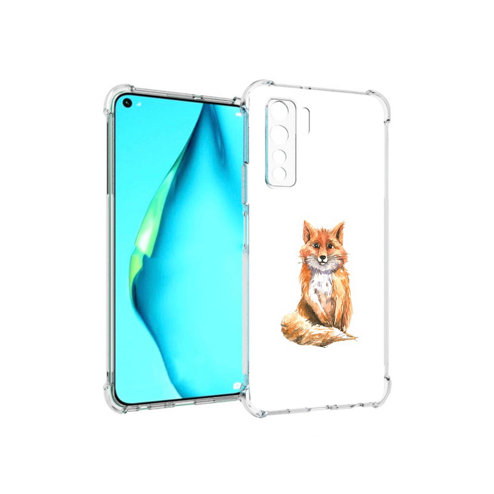 

Чехол MyPads Tocco для Huawei Nova 7 SE детская лиса, Прозрачный, Tocco