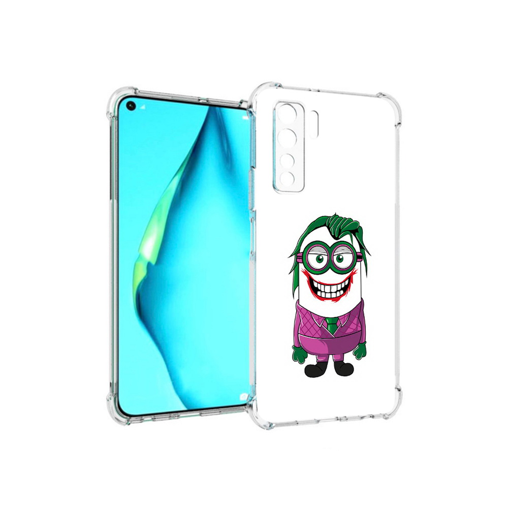Чехол MyPads Tocco для Huawei Nova 7 SE джокер миньон