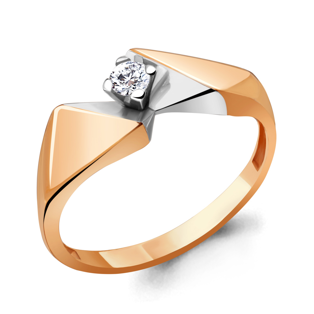 

Кольцо из серебра р. 18 AQUAMARINE 67106А_925_з, 67106А_925_з