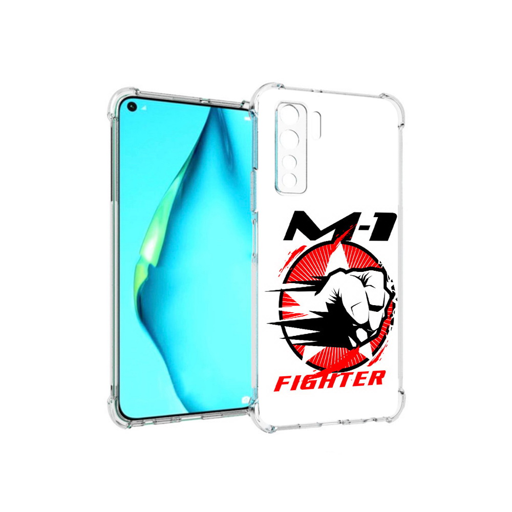 

Чехол MyPads Tocco для Huawei Nova 7 SE единоборства М-1, Прозрачный, Tocco