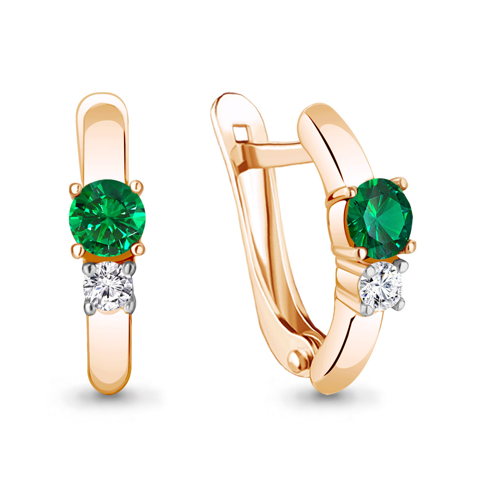 

Серьги из серебра 49372АГ_925_з, 49372АГ_925_з