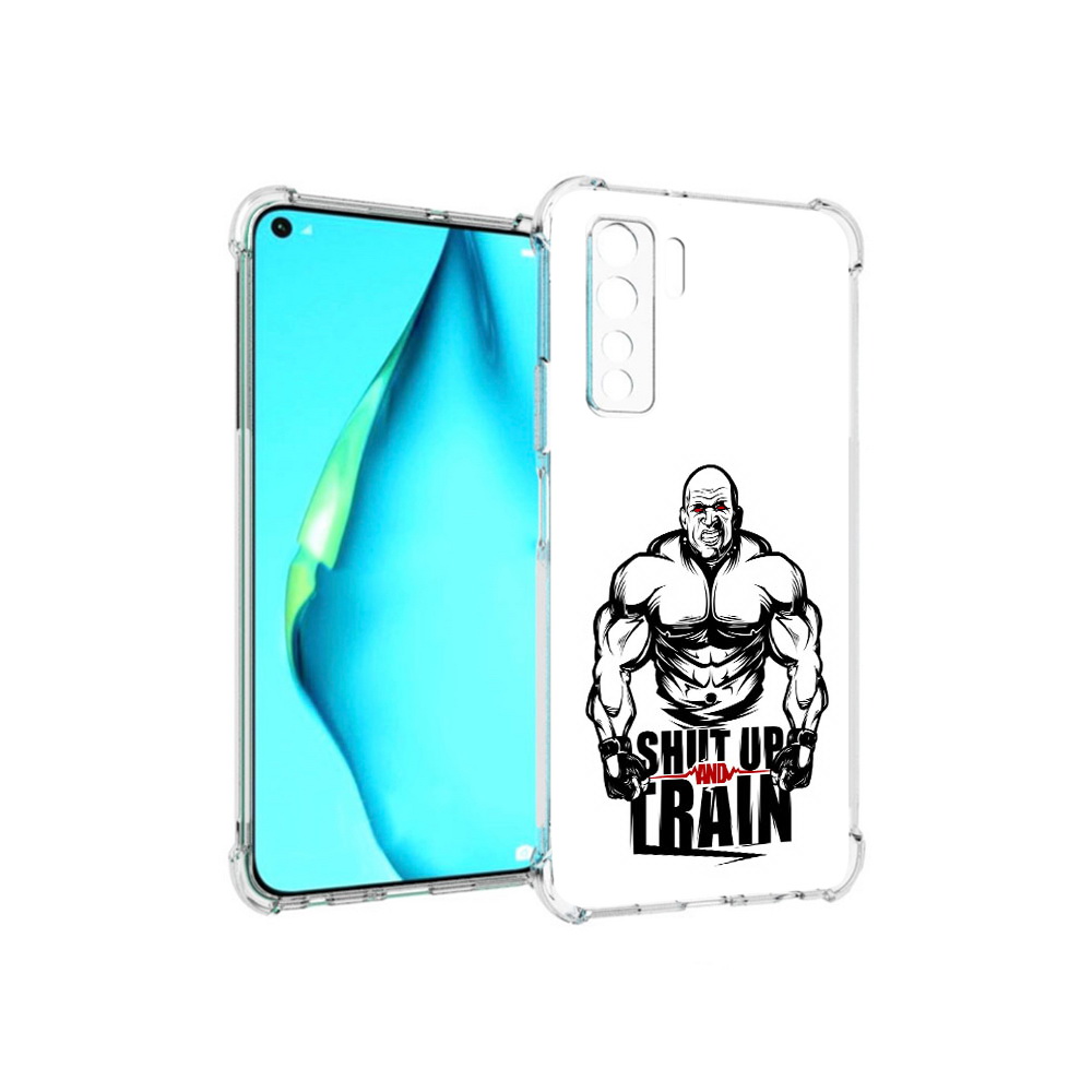 

Чехол MyPads Tocco для Huawei Nova 7 SE здоровое тело, Прозрачный, Tocco