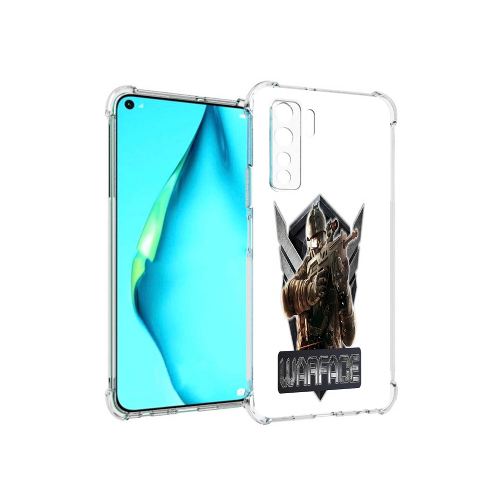 

Чехол MyPads Tocco для Huawei Nova 7 SE игра про войну, Прозрачный, Tocco