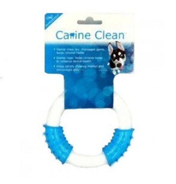 

Жевательная игрушка для собак Aromadog CanineClean, голубой, 25 см