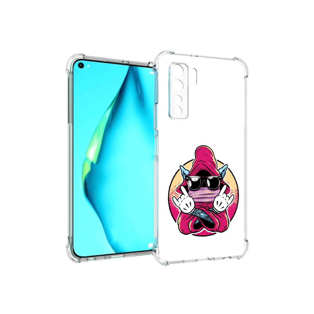 

Чехол MyPads Tocco для Huawei Nova 7 SE йоу, Прозрачный, Tocco