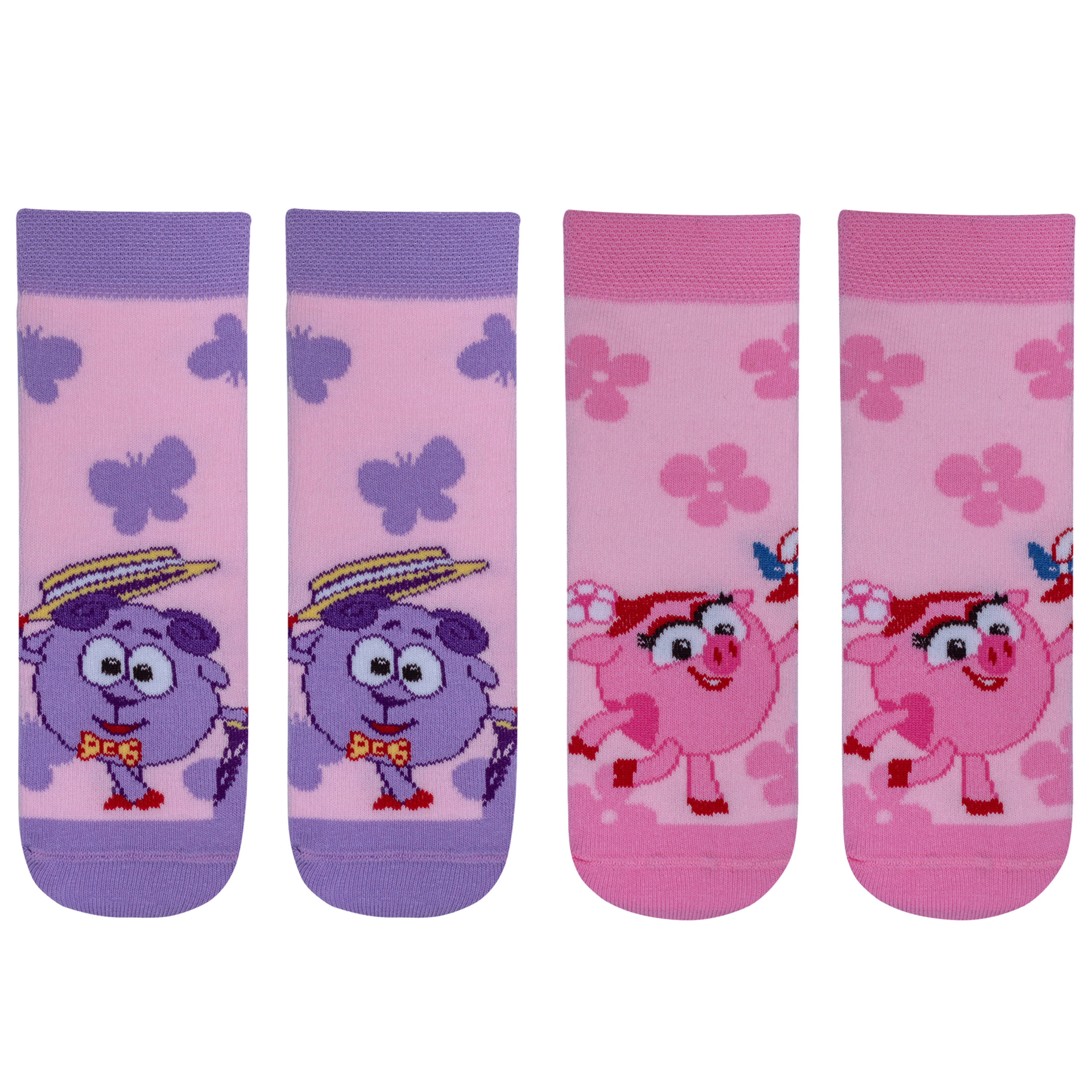 

Носки детские Брестский чулочный комбинат 2-19С3093/4 цв. розовый; фиолетовый р. 16, 2-19С3093/4