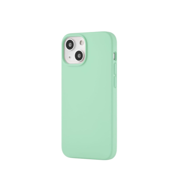 

Чехол (клип-кейс) UBEAR Touch Case, для Apple iPhone 13, светло-зеленый [cs104lg61th-i21]