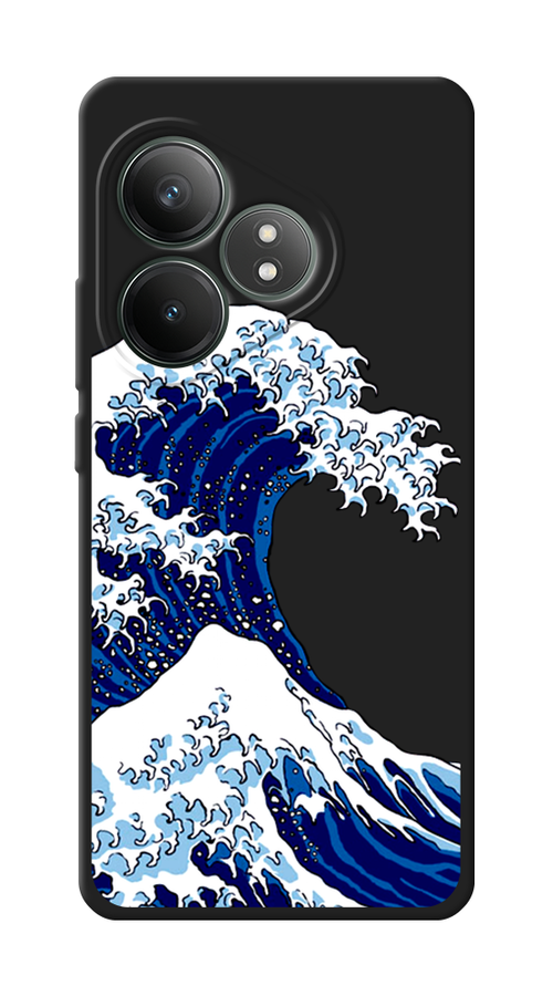 

Чехол Awog 2516852-1 для Realme GT Neo 6 SE "Волна в Канагаве", Синий;белый, 2516852-1