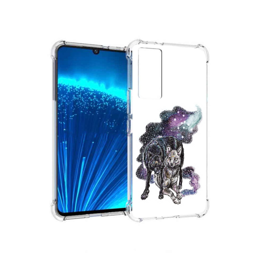 

Чехол MyPads Tocco для Vivo V21E звездные волки (PT226954.394.352), Прозрачный, Tocco