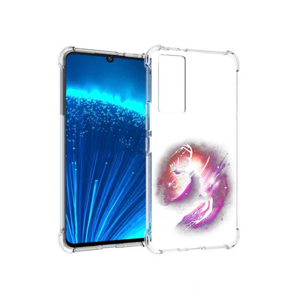 

Чехол MyPads Tocco для Vivo V21E звездный олень (PT226954.394.354), Прозрачный, Tocco