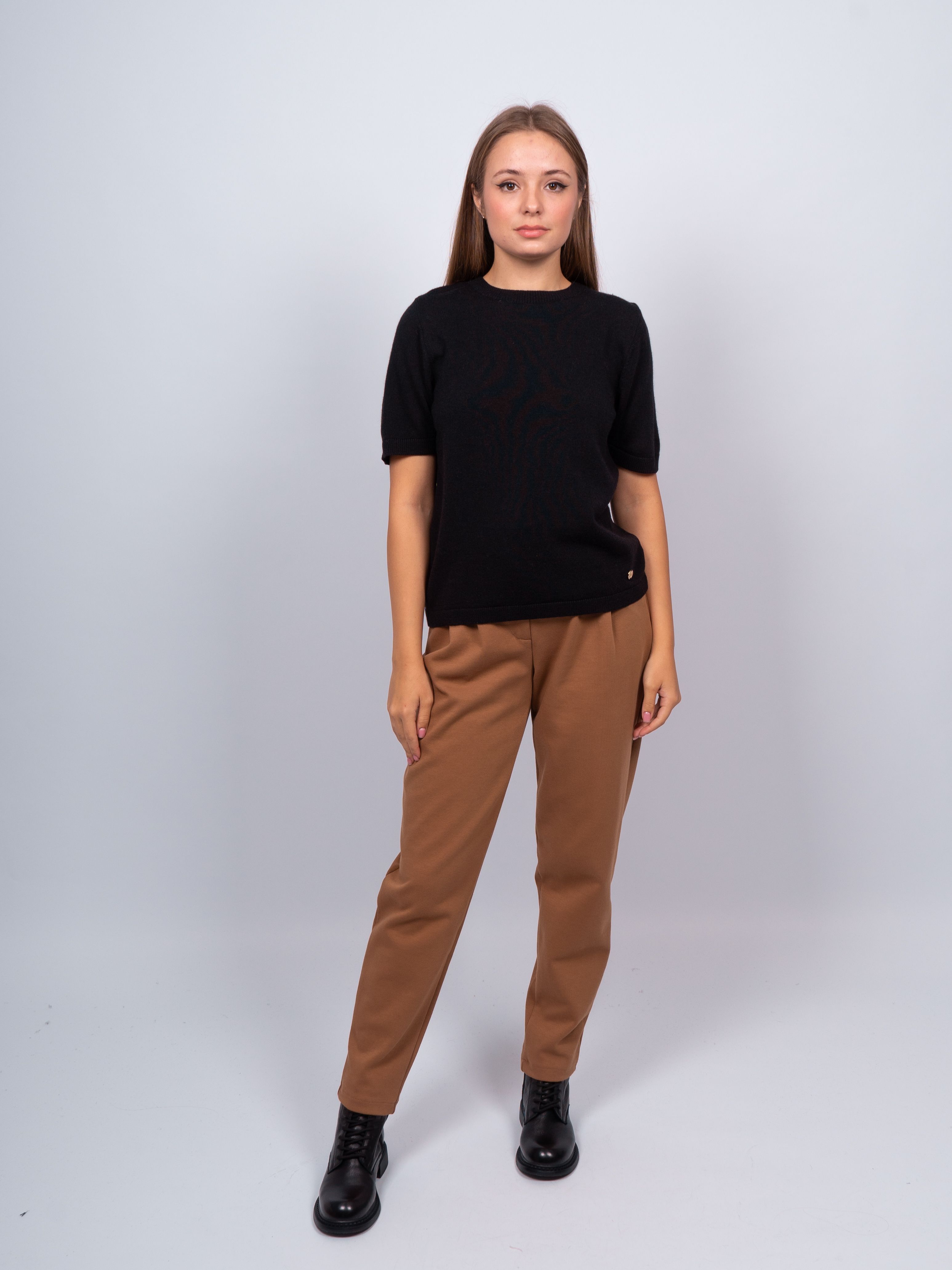

Брюки женские 365 clothes 44954.00 коричневые 48 RU, Коричневый, 44954.00