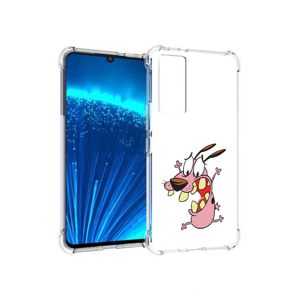 

Чехол MyPads Tocco для Vivo V21E зубастый бобик (PT226954.394.371), Прозрачный, Tocco