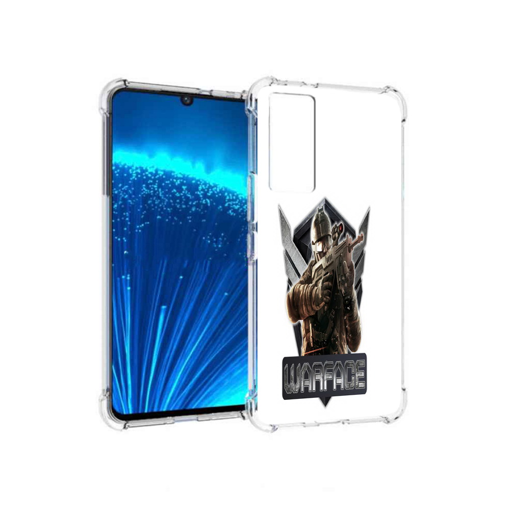 

Чехол MyPads Tocco для Vivo V21E игра про войну (PT226954.394.374), Прозрачный, Tocco