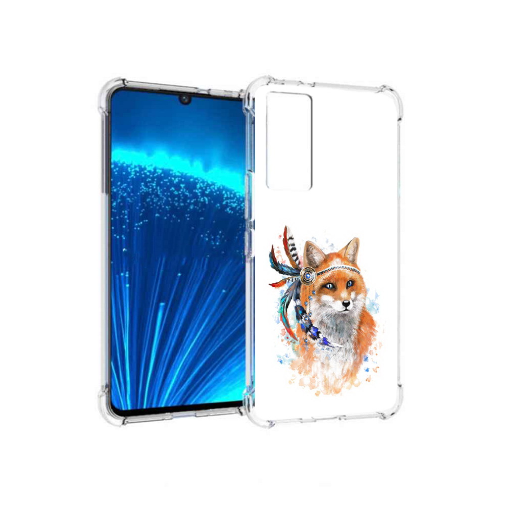 

Чехол MyPads Tocco для Vivo V21E инду лиса (PT226954.394.377), Прозрачный, Tocco