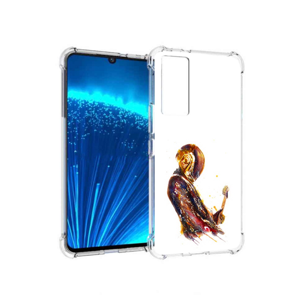

Чехол MyPads Tocco для Vivo V21E космо-музыкант (PT226954.394.393), Прозрачный, Tocco